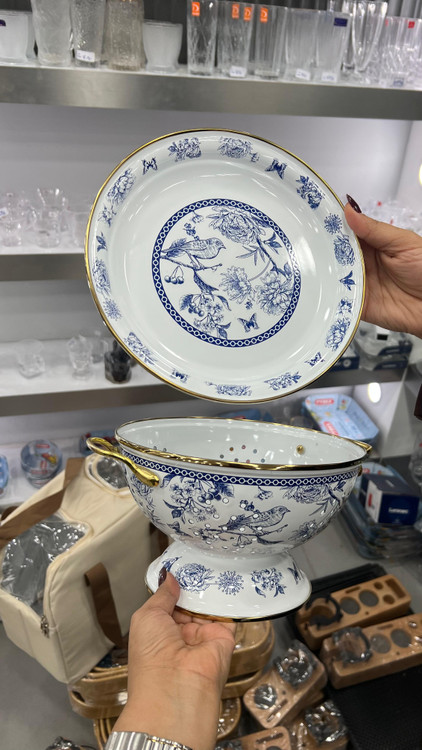 طرح پرنده قلم آبی